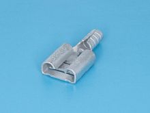 Клемма ножевая 6,3мм, гнездо на провод 0,5-1,5мм, кратно 100шт.