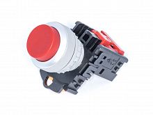 Кнопка управления выступающая, с фиксацией, d 30 мм, НЗ, красная TN2BAR-1B
