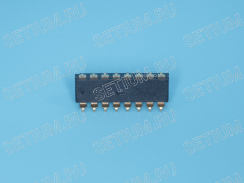 ДИП свич 8 позиций, тип планарный SWD4-8 фото 3