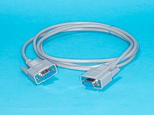 Кабель (шнур) D-SUB 9 гнездо - D-SUB 9 гнездо, 1,8м SCF-13