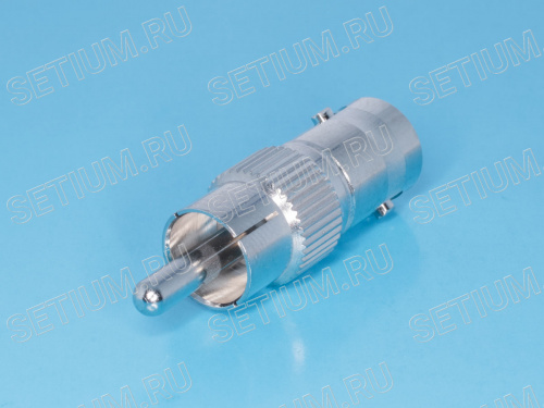 Переходник BNC гнездо - RCA вилка BNCJ/RCAP фото 5