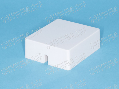 Розетка телефонная, 1 порт RJ-11, белая TJC6P4C-W фото 3