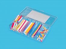 Набор кембрика F32-1.5/2.5/3.5/5 (35мм), F32-7/10/13 (75 мм) цветн. vs-100