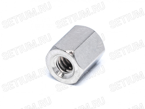 Гайка 6-гранная h=6мм, кратно 100шт. SCR-6N/CA-0270