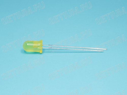 Светодиод d=5мм, желтый, 15,0mcd LY3330 фото 3