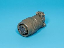 Разъём Amphenol серии 62IN  6 контактов, гнездо на кабель 62IN-16F-10-6S