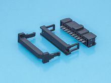 Разъем IDC 2х10 гнездо на плоский кабель, шаг 2.54мм IDC-20