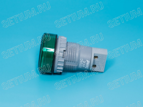 Сигнальная лампа d 30 мм, зеленая TN2L2GN фото 4