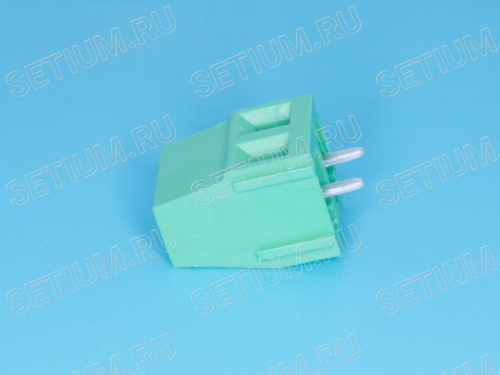 Клеммник с винтом 2 позиции, шаг 5,00мм фото 3 Клеммник с винтом 2 позиции, шаг 5,00мм фото 3