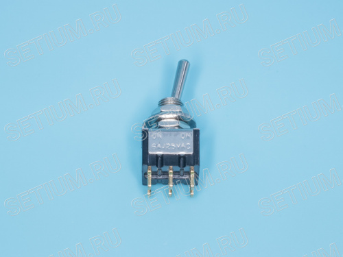 Тумблер 6 конт. DPDT (on-on) (B069E) PST-22A фото 4