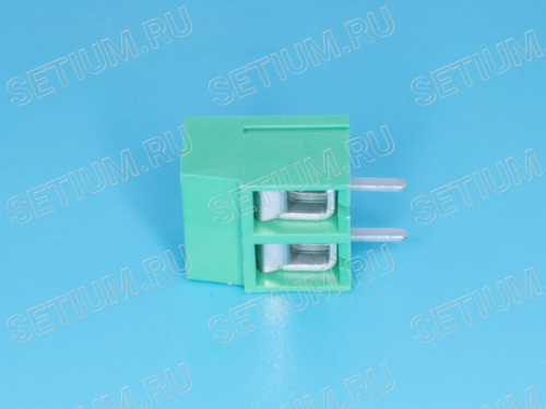 Клеммник с винтом 2 позиции, шаг 5,00мм фото 4 Клеммник с винтом 2 позиции, шаг 5,00мм фото 4