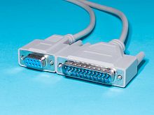 Кабель (шнур) модемный D-SUB 9 гнездо - D-SUB 25 вилка 9 пров. 1,8м SC-133