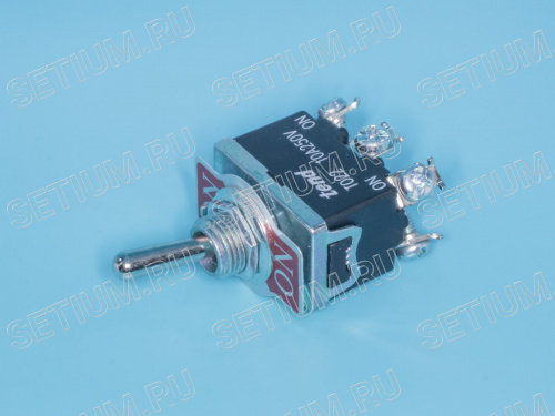 Тумблер 6 контактов, DPDP, вкл-вкл T022B