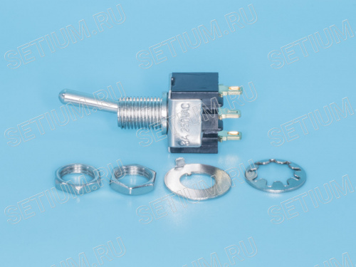 Тумблер 3 конт. SPDT (on-on) (B069B) PST-11A фото 2