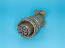 Разъём Amphenol серии MS  7 контактов, гнездо на кабель MS3106E-16S-1S