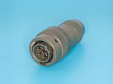 Разъём Amphenol серии 62IN  7 контактов, вилка на кабель 62IN-16J-10-7P