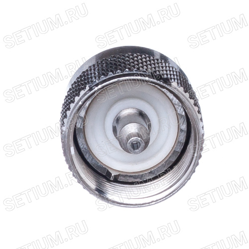 Разъем UHF вилка на кабель RG-58, обжимной фото 7 Разъем UHF вилка на кабель RG-58, обжимной UHF-C58 фото 7