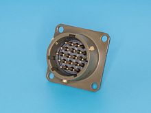 Разъём Amphenol серии 62IN 19 контактов, вилка на блок 62IN-12E-14-19P