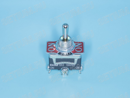 Тумблер 3 контакта, SPDP, вкл-выкл-вкл T013B фото 6