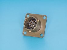 Разъём Amphenol серии 62IN  7 контактов, вилка на блок 62IN-12E-10-7P