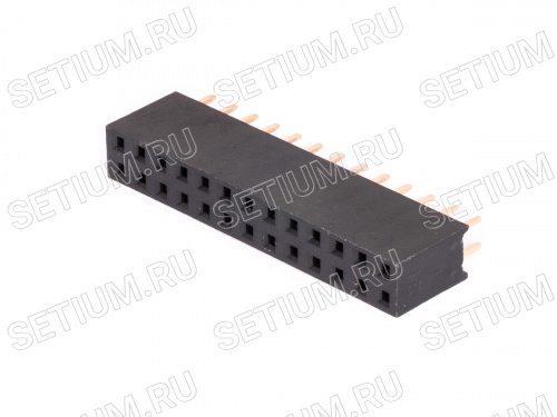 Разъем 2х13 гнездо на плату, шаг 2.54мм Разъем 2х13 гнездо на плату, шаг 2.54мм PBD-26