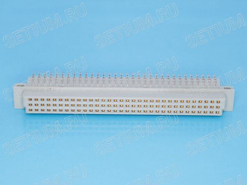 Разъем DIN 41612 96 контактов, гнездо, прямой угол 612R-96F фото 3