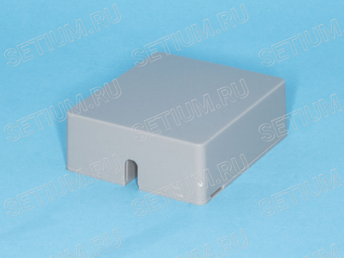 Розетка телефонная, 1 порт RJ-11, серая TJC6P4C-G фото 3