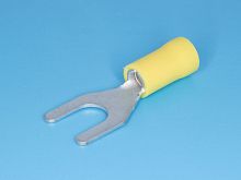 Клемма тип "U" 6,4мм, на провод 4,0-6,0мм, изолированная, кратно 100шт.