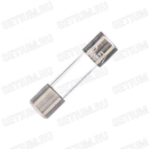 Предохранитель 5х20мм, стеклянный, быстрый, 0.5А/250В (GFE) FS-52GF-0.5/250