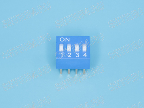 ДИП свич 4 позиции (B001C) SWD1-4 фото 5