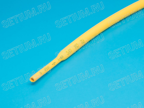 Кембрик термоусадочный F32-3,5 желтый F32-3.5-Y
