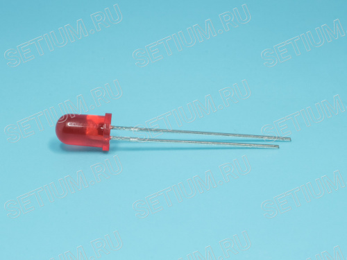 Светодиод d=5мм, красный, 3.0mcd LH3330 фото 3