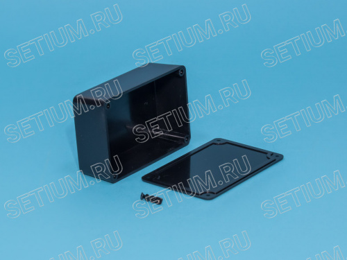 Корпус пластмассовый 76х50х27мм, черный BOX-1 фото 5