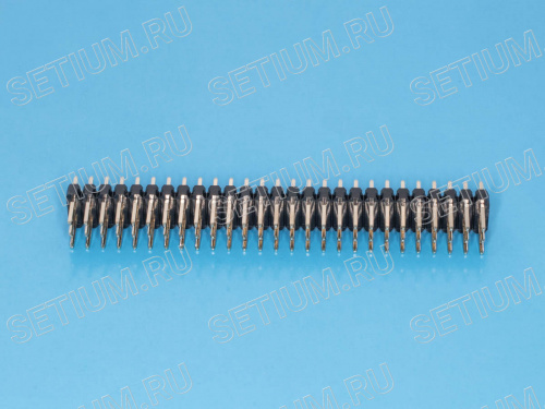 Штыревой соединитель 3х27 шаг 2.54мм PLT-81 фото 2