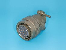 Разъём Amphenol серии 62IN 12 контактов, гнездо на кабель 62IN-16F-14-12S