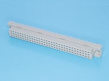 Разъем DIN 41612 64 контакта, гнездо, длина контакта 4,0мм, 3ряда 612C-64F-E