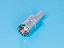 Разъем SMB гнездо на кабель RG-174,188,316, обжимной, Amphenol, SMB6121A1-NT30G-316U-50 SMB-C174J