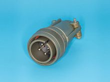 Разъём Amphenol серии MS  4 контакта, вилка на кабель MS3106E-18-4P