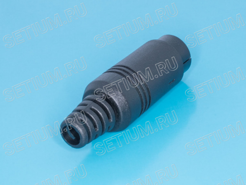 Гнездо mini DIN 9 контактов на кабель MDN-9F фото 3