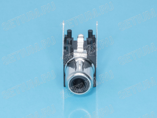 Разъем RCA-тюльпан, гнездо на плату RP-4 фото 3