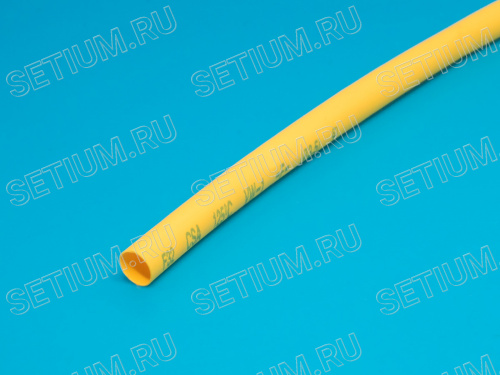 Кембрик термоусадочный F32-3,5 желтый F32-3.5-Y фото 3