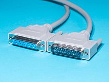 Кабель (шнур) RS-232 D-SUB 25 гнездо - D-SUB 25 вилка 25 пров. 3м. SCB-139/10