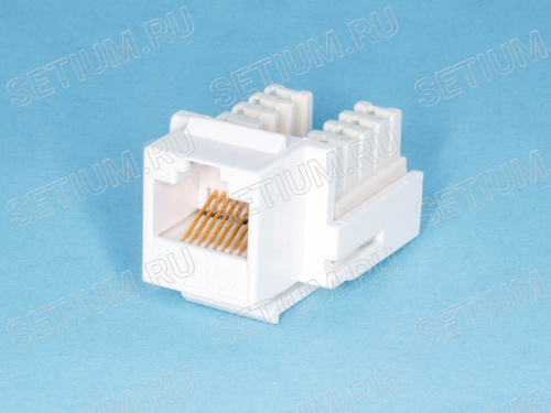 Модуль RJ-45 8P8C кат.5e, Keystone,  универсальный, PCnet EKTV-UD-04