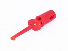 Щуп-зажим 40мм, красный ITB-40R
