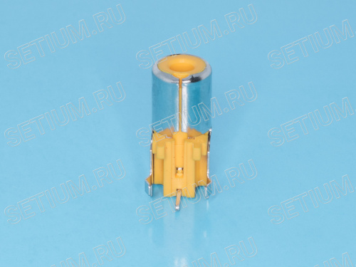 Разъем RCA-тюльпан, гнездо на плату, желтый RP-8-Y фото 5