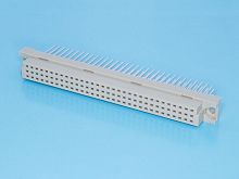 Разъем DIN 41612 96 контактов, гнездо, длина контакта 13мм 612C-96F-13
