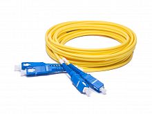 SC-SC патч-корд одномодовый, 3м (Duplex) 13-FFS1F08-3M/9/125 SC/PC- SC/PC 3.0 mm Duplex LSZ