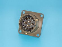 Разъём Amphenol серии 62IN 12 контактов, вилка на блок 62IN-12E-14-12P