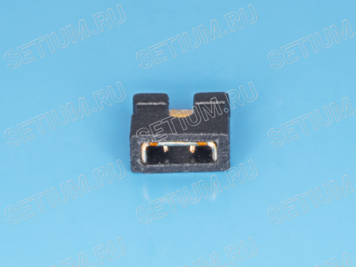 Джампер 3мм, шаг 2мм, открытый, 2 контакта фото 3 Джампер 3мм, шаг 2мм, открытый, 2 контакта MJ2-2 фото 3