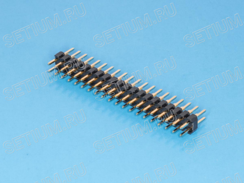 Штыревой соединитель 2х20 шаг 2мм Штыревой соединитель 2х20 шаг 2мм PLD2-40